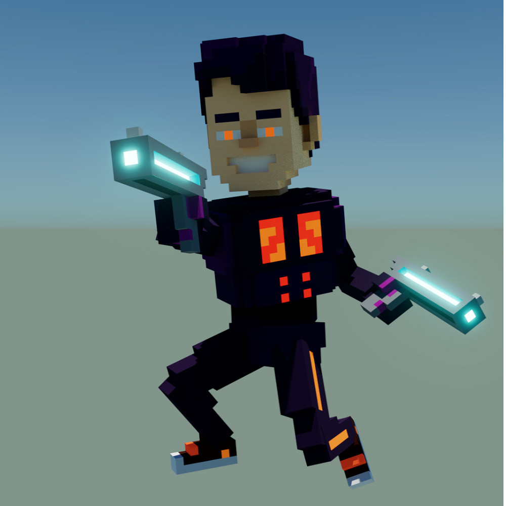 MxSxC1 Shade Avatar Orange