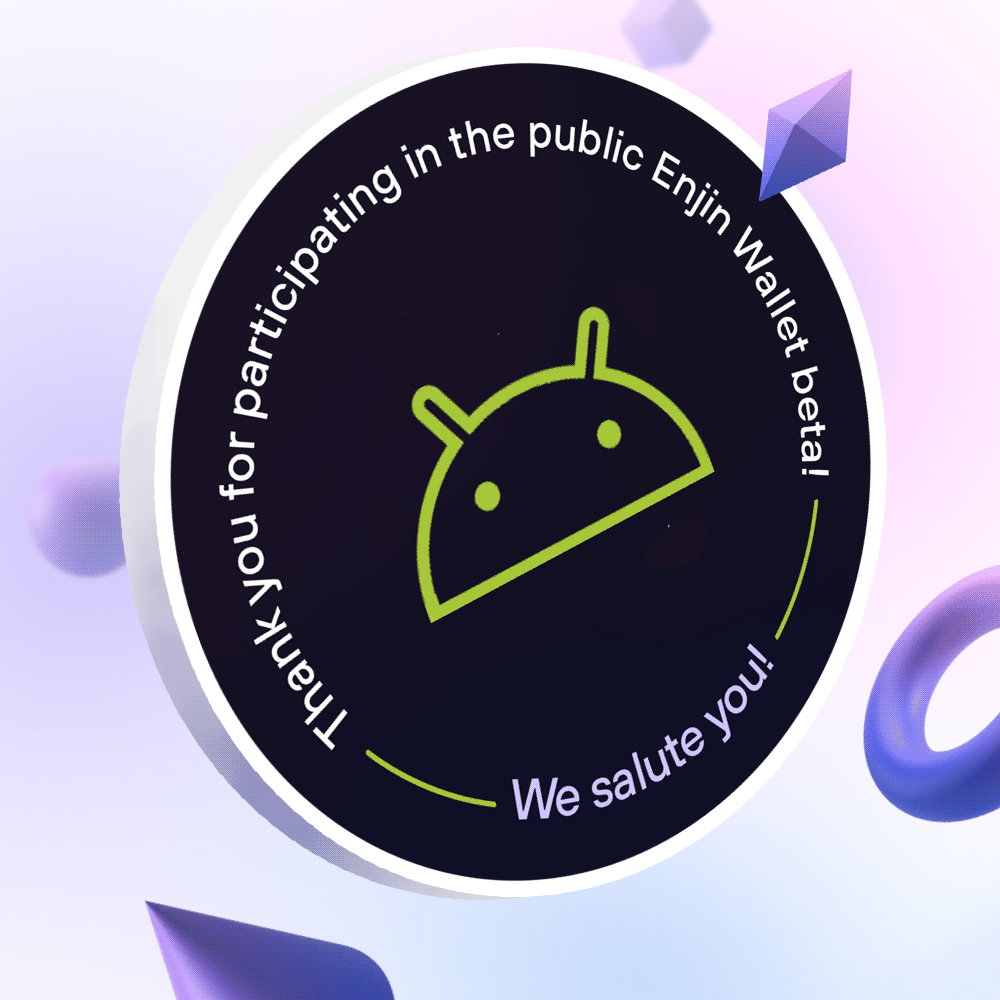 Enjin Wallet 2.0 Beta Tester Badge